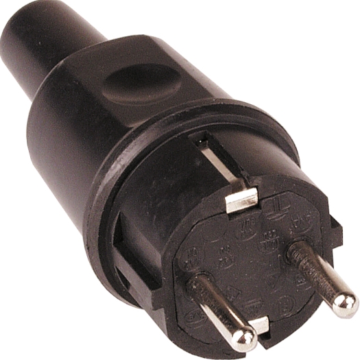 Volrubber stekker