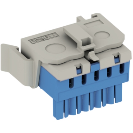 N-Klemmenblok met adapter, 5x4mm²