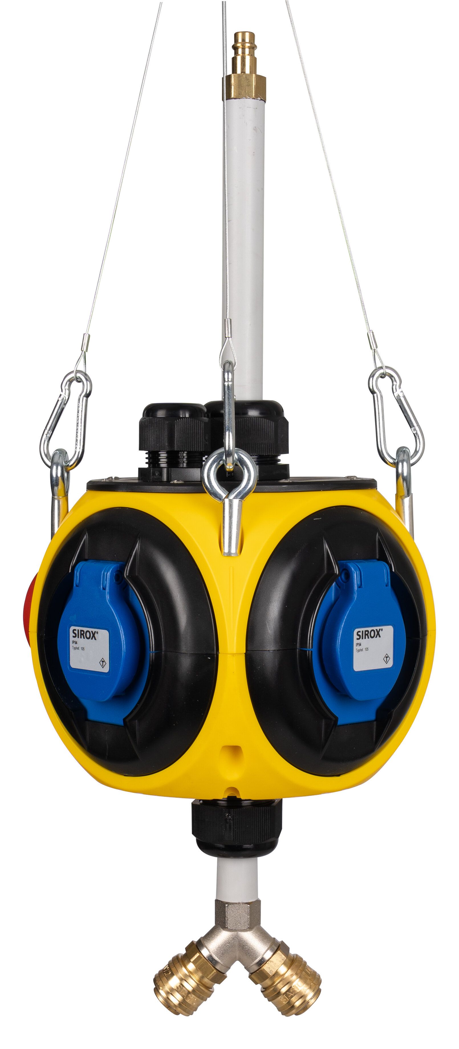 SIROX® hangverdeler met persluchtaansluiting  KHV 8
