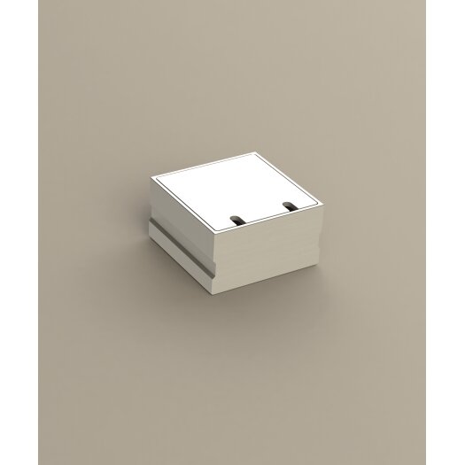 Vloercontactdoos 8802 1 x contactdoos 2-voudig