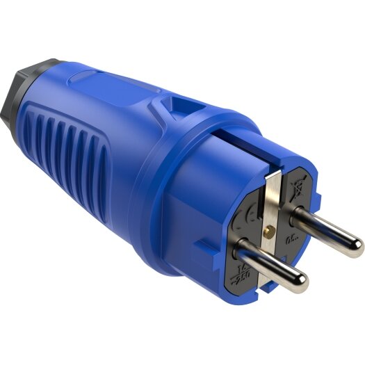 SIROX stekker 2-polig, Blauw