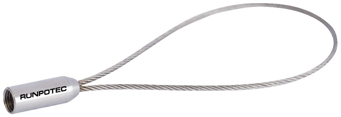 Treklus Ø 1,5 mm Roestvrijstalen kabel RUNPOTEC Draad RTG Ø 6 mm