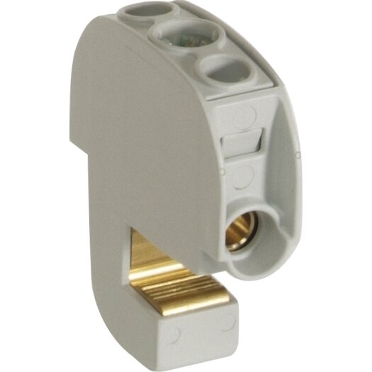 Beugelklem voor verzamelrail "vingerveilig" 16 mm²