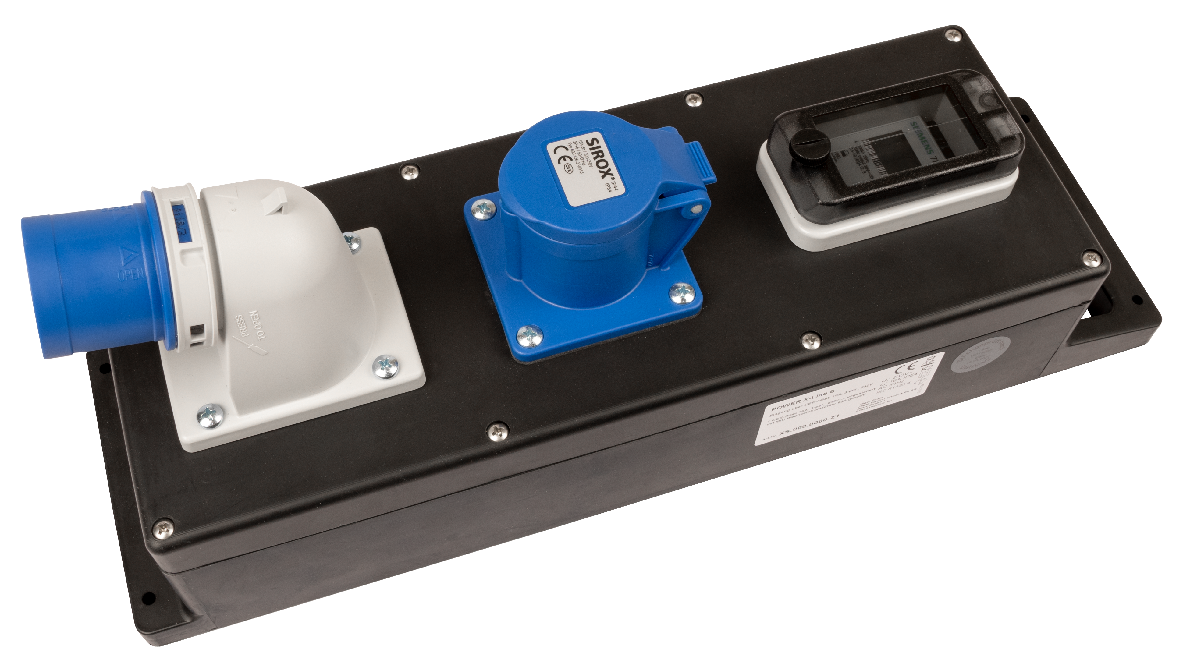 POWER X-Line S CEE-AGSt. 16A, 230V, 3p MID AC meter gekalibreerd