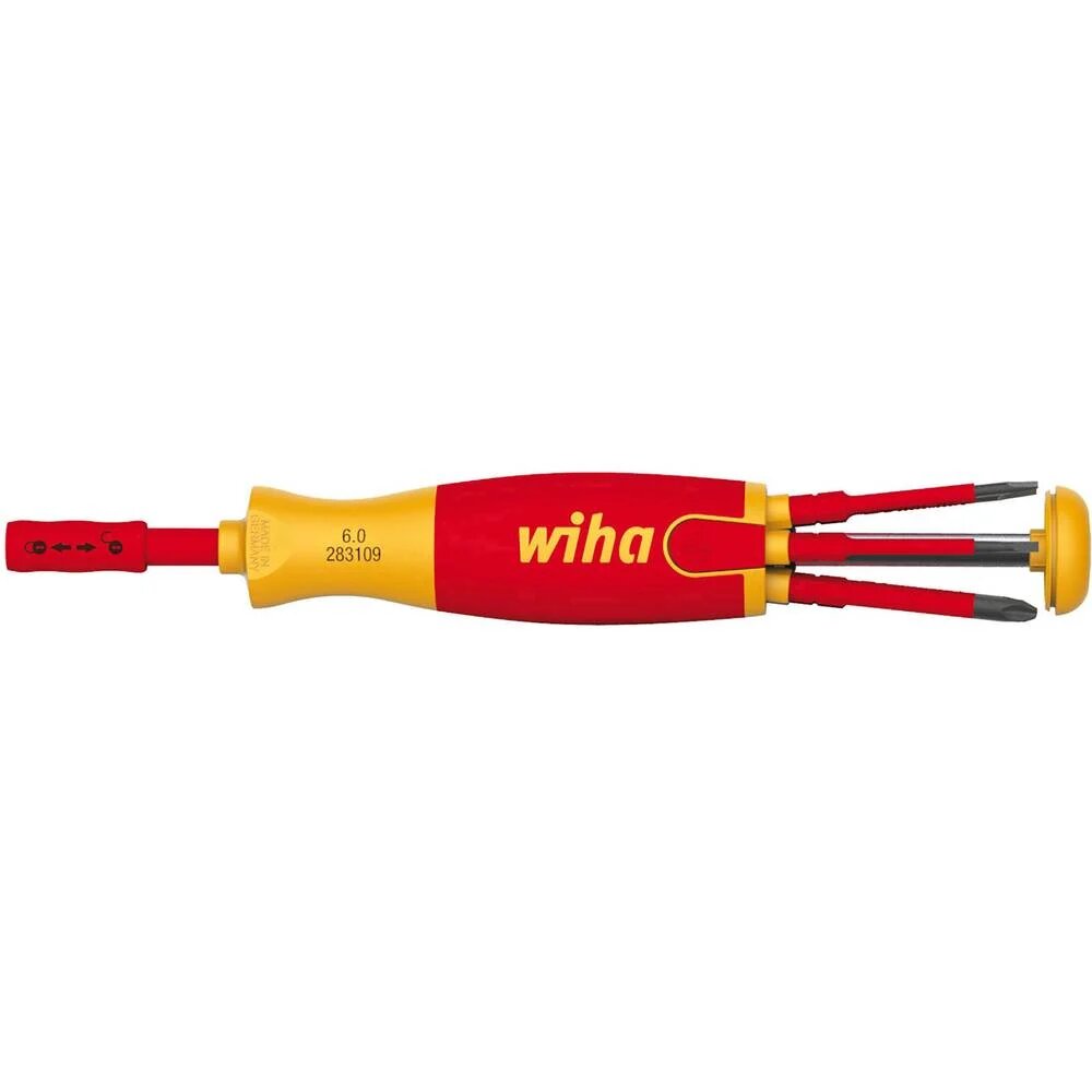 Wiha schroevendraaier met bitmagazijn LiftUp electric