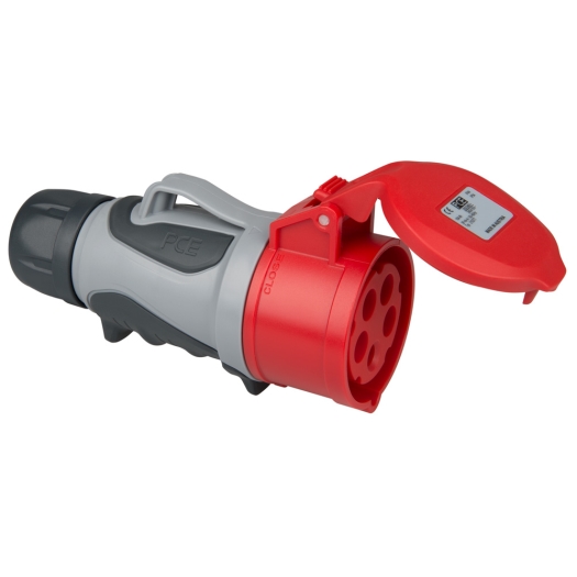 PCE CEE contrastekker GRIP IP 54, 5-polig, 400 V, 6 h 16 A mit Steckklemmen