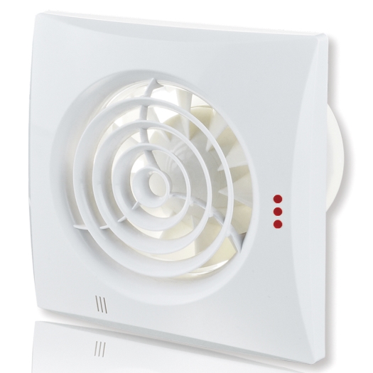 Ventilator Quiet voor kleine ruimtes (25dB) met kogellager