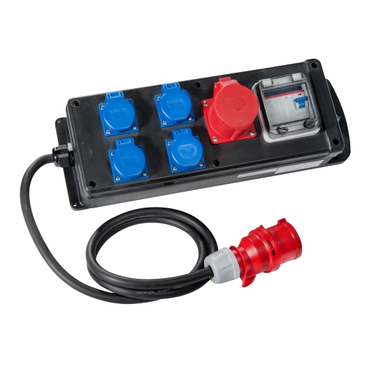 Volrubber verdeelbox "GOTHA" Volrubber verdeelbox "GOTHA"