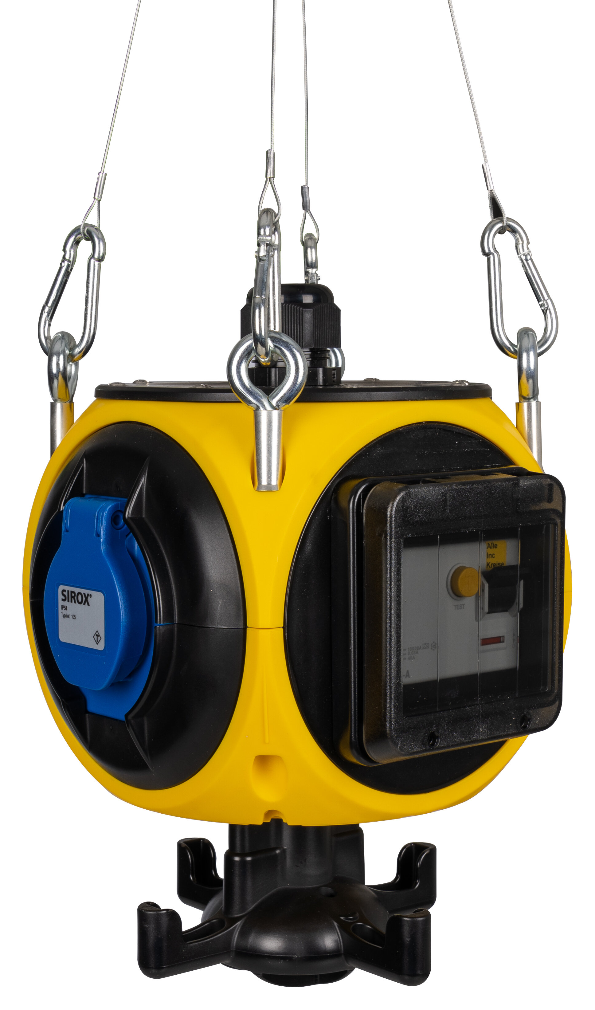 SIROX® Hangverdeler - KHV 8" 3x contactdoos 230 V