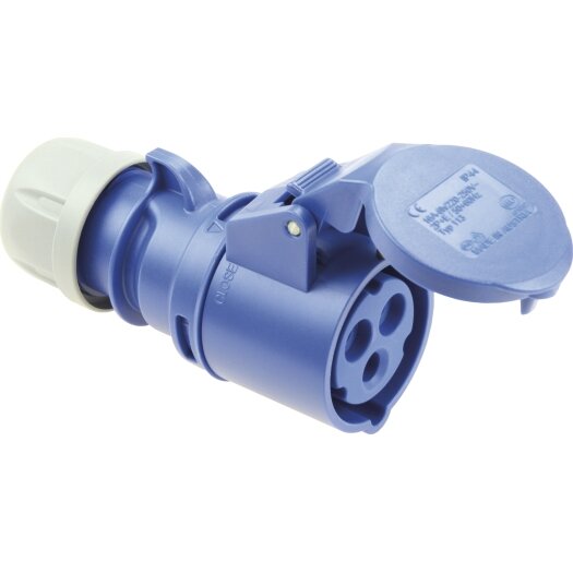 CEE-contrastekker 32 A, 3-polig, 230 V, 6 h, IP 44 SIROX