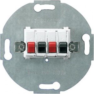 Jung Stereo-luidsprekeraansluitdoos 25 V ~, 60 V DC