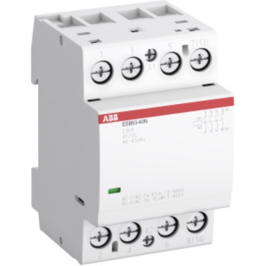 ABB installatiemagneetschakelaars 4-polig "ESB" 63 A, 40 KW, 4 NO Kopiëren