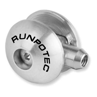 Looprol Ø 25 mm RUNPOTEC schroefdraad RTG Ø 6 mm