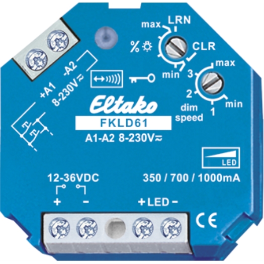 ELTAKO actor u.P. 12-36 V constantstroom-dimmen 1-voudig