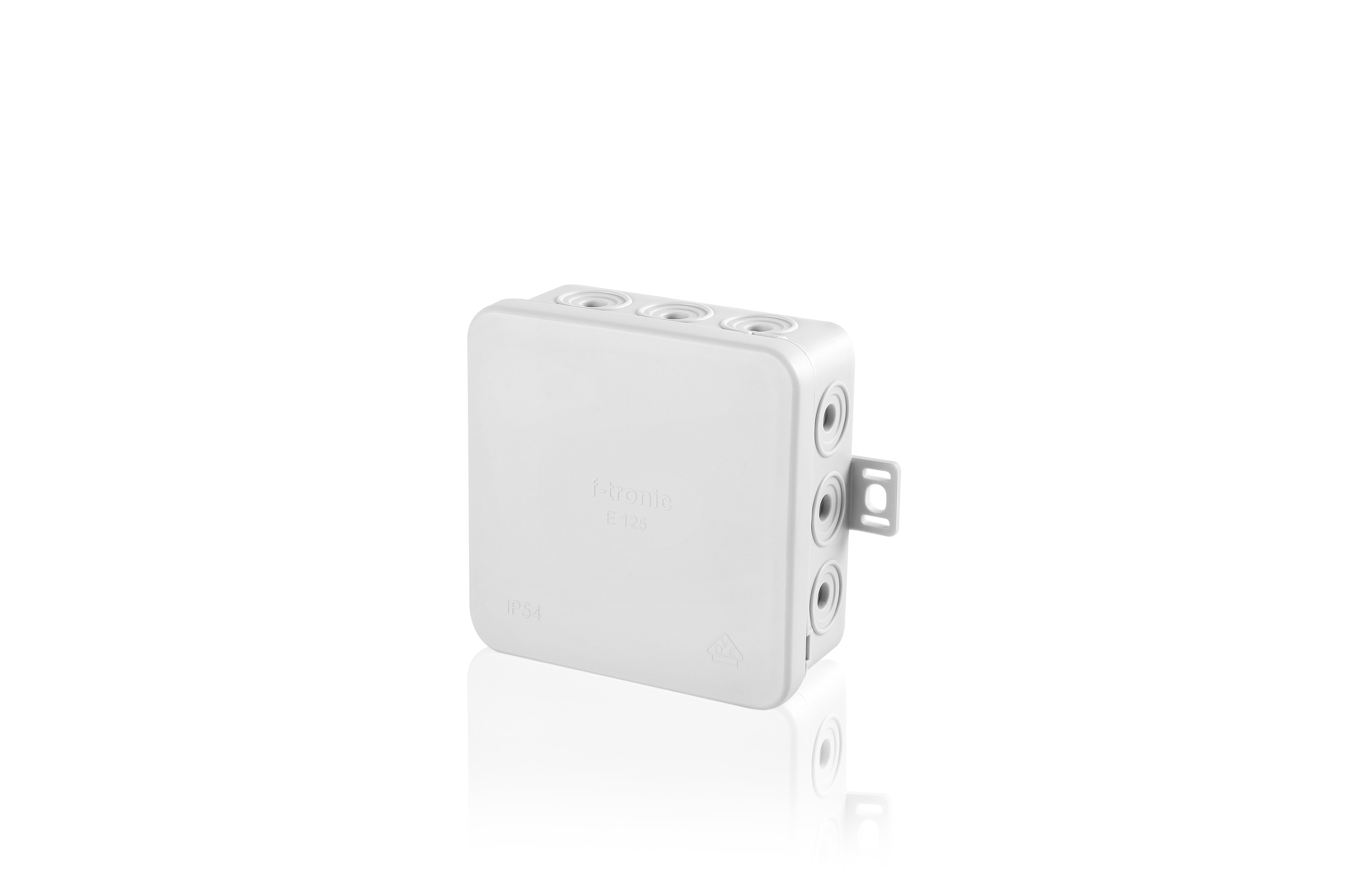 Kabeldoos IP 54 75 x 75 x 40 mm (L x B x H) 75 x 75 x 40 mm met M 6 opname