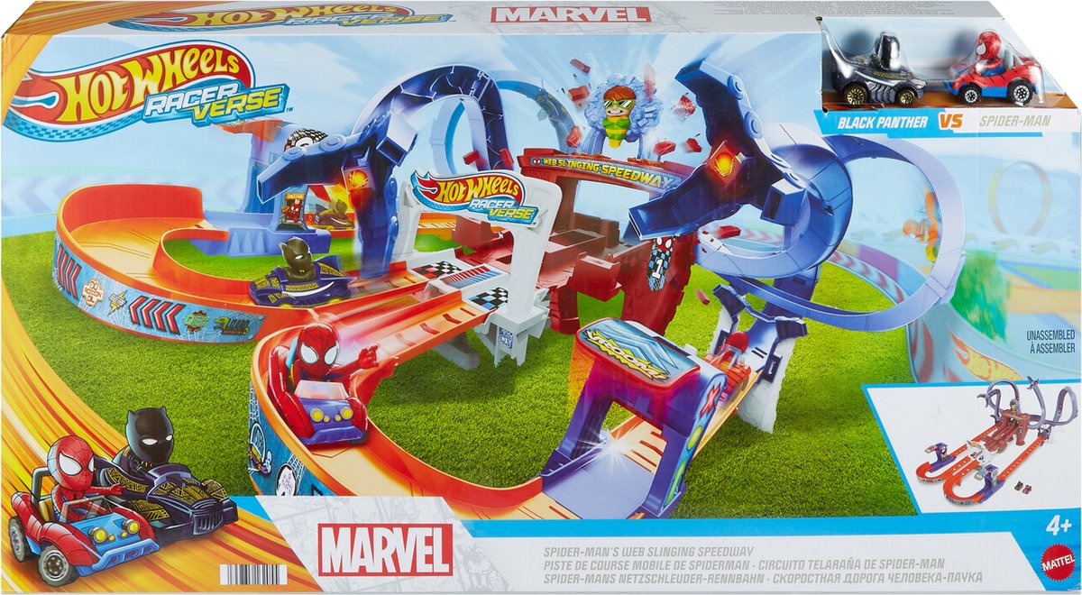 Hot Wheels-Spiderman Racebaan