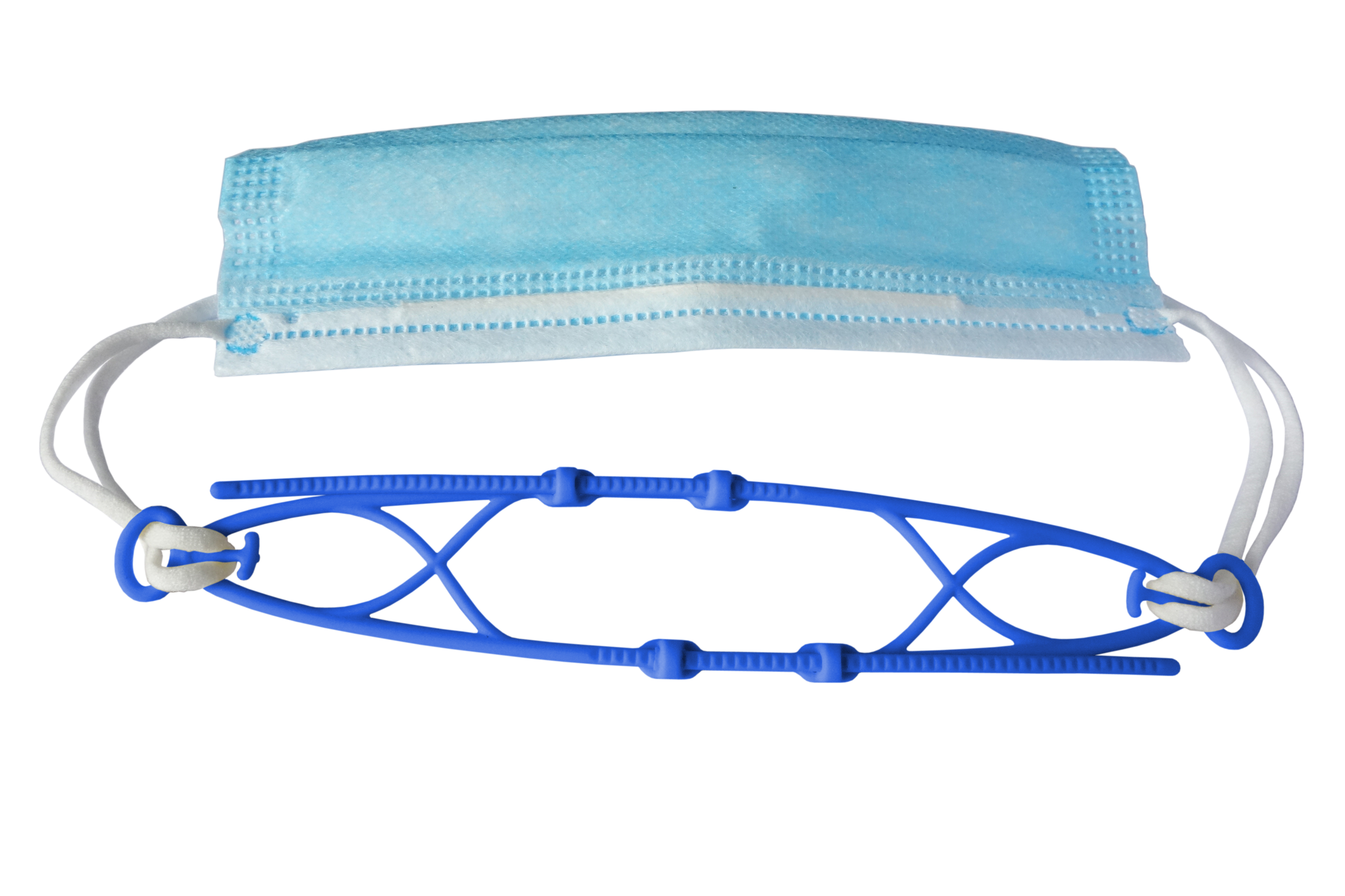Maskerhouder Comfort-Fix blauw (vergelijkbaar met RAL 5005)