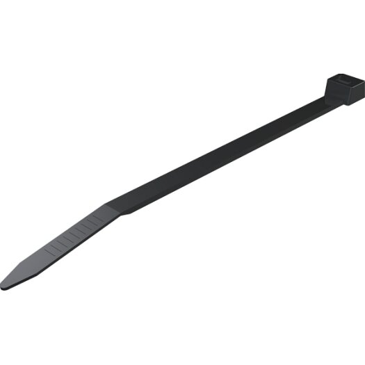 Kabelbinder UV-bestendig 3,6x150mm, PA, zwart