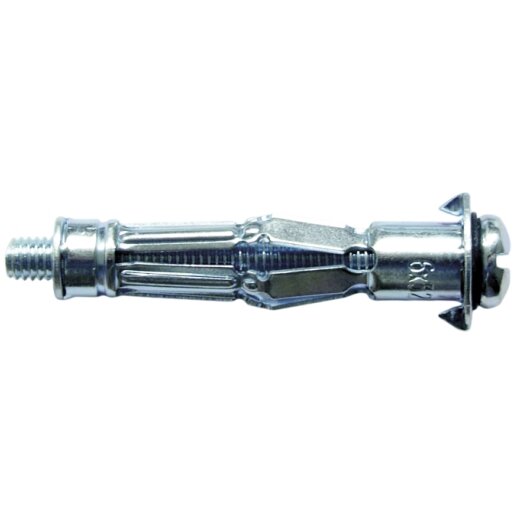 Metalen plug voor spouwmuur plug 6 x 24 mm
