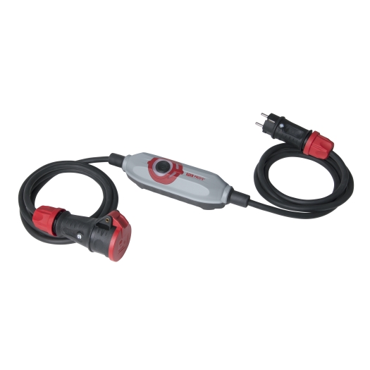 PRCD-S+ persoonsbeveiligings- schakelaar IP 55 3 m kabel stekker/koppeling