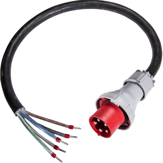 Aansluitkabel 3,40m H07RN-F 5G16,0 qmm zwart