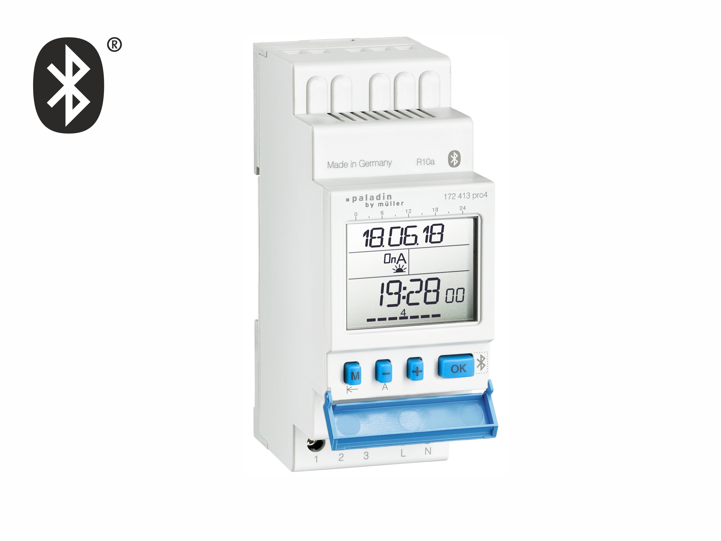Digitale Astro-week tijdschakelklok Bluetooth™ 2 verbreekcontact 2 modulen