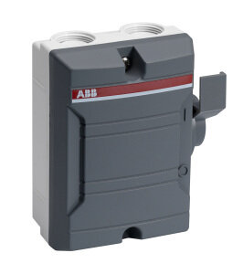 ABB werkschakelaar CEWE 3-polig, 25 A, grijs, BW325TPN