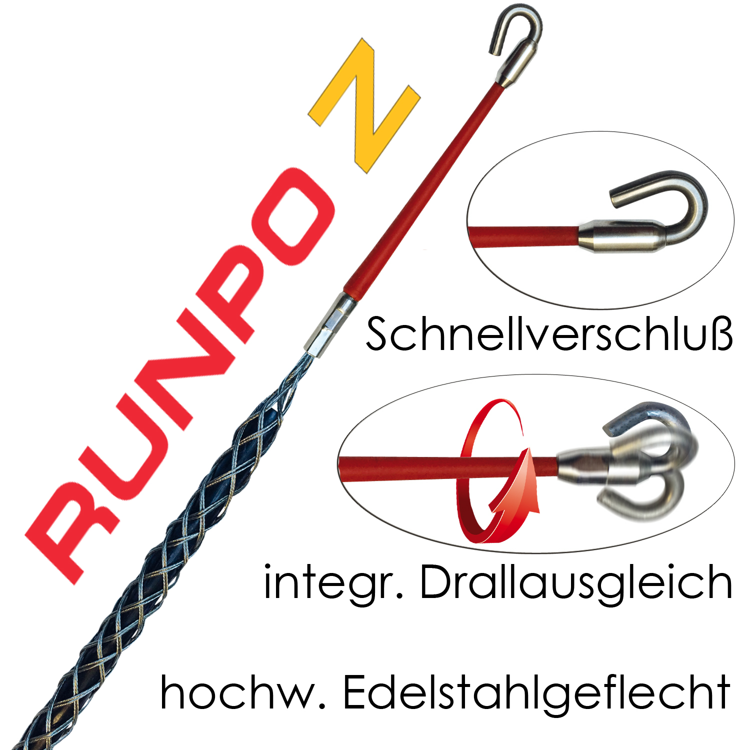 Runpotec trekontlasting 9 - 15 mm