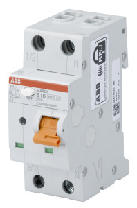 ABB brandveiligheidsschakelaar met installatieautomaat "BS/LS S-ARC1" B 10