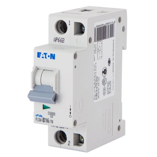 EATON Installatieautomaat B16 1-polig + N 10 kA