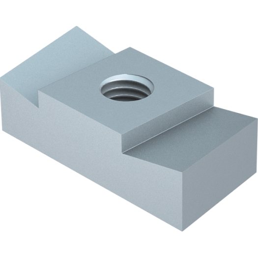 Schuifmoer voor profielrail MS4022 M6, St, ZL