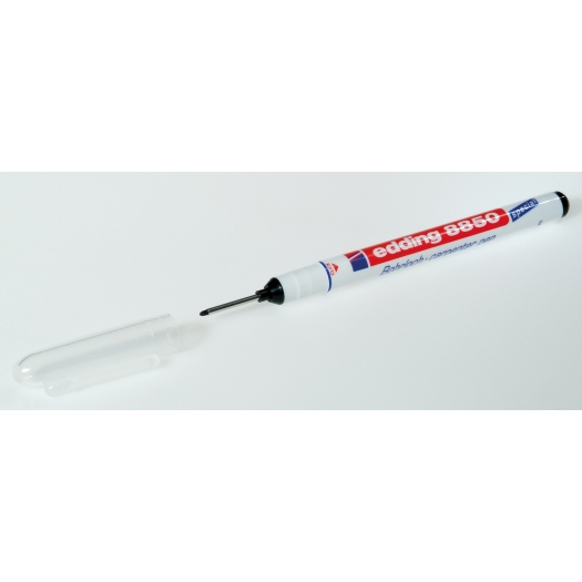 boorgatmarkeerstift schwarz