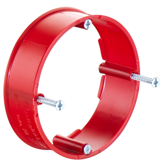 Verzonken gipscompensatieringen, h=24 mm, schroefafstand 67 mm met eenheidsschroeven