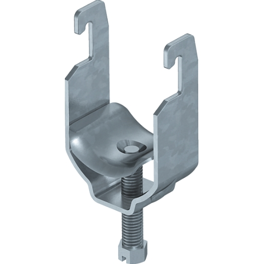 U-klem met metalen drukgoot 8-12mm, St, FT