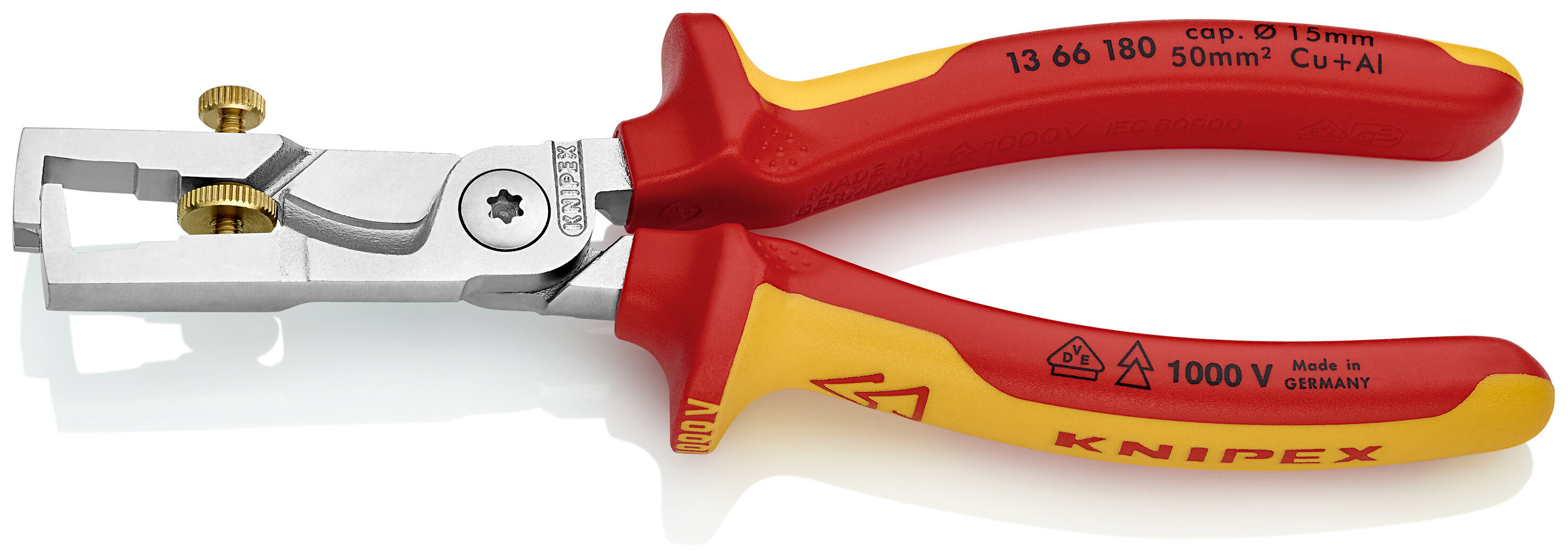 StriX® Striptang met kabelschaar Ø 5,0 mm, instelbaar 180 mm 15 mm