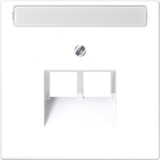 Jung LS range onderdeel/centraalplaat uae/iae kunststof wit