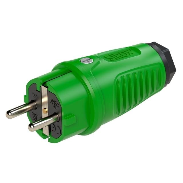 SIROX stekker 2-polig, Groen