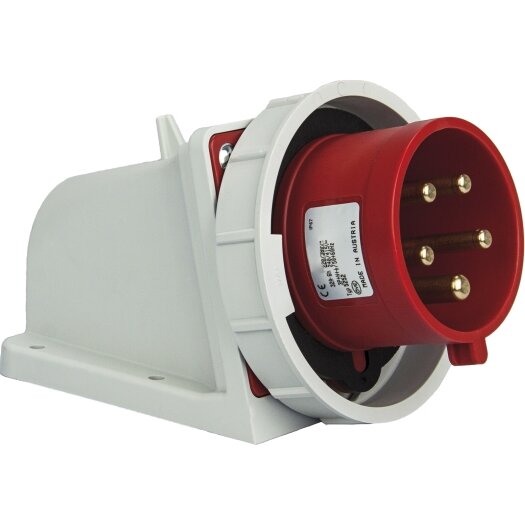 SIROX® CEE-wandapparaatstekker IP 67, 5-polig, 400 V, 6 h 32 A