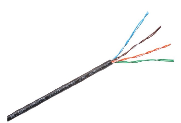Belden UTP Cat.5E outdoor 1583EPE zwart 100 meter