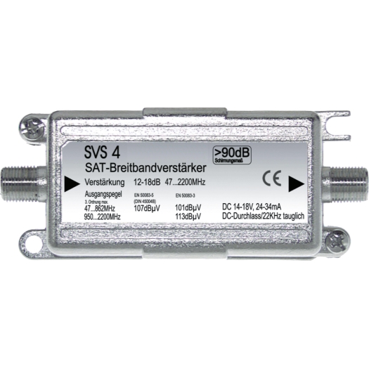 SAT-breedbandversterker SVS 4