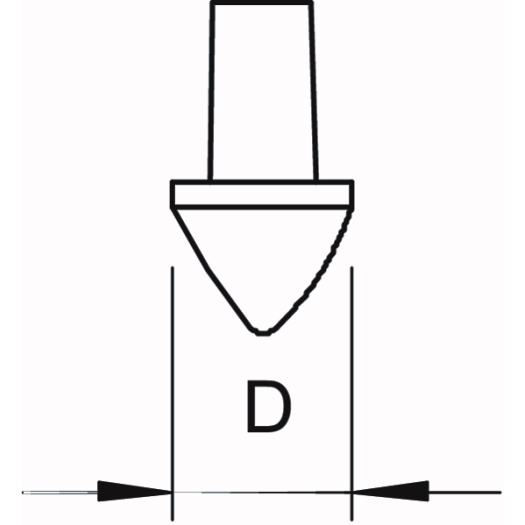 Aardingspin voor aardelektrode 20mm, TG, FT