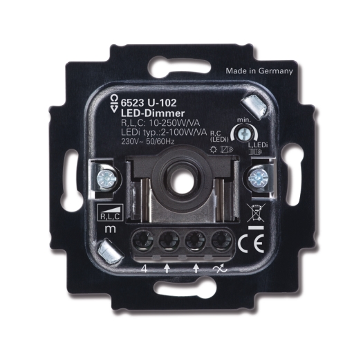 Busch-Jaeger dimmer 100VA led 250 W/VA inb