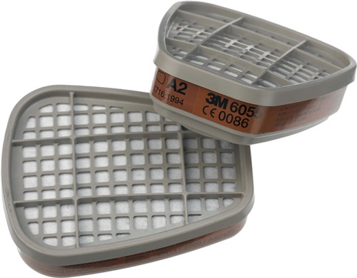 Gasfilter EN 141 A2 f.4000370675,4000370680,4000370690,40 00 370 691 2st/eenheid 3M