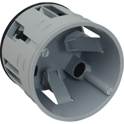 Inbouw-verbindingsdoos Ø 60 mm met apparaatschroeven 63 mm