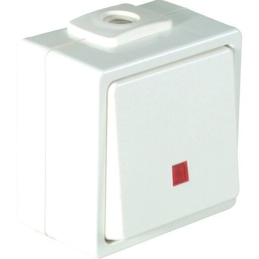OPUS® AQUA (puls) schakelaar met verlichting 3-voudig universele schakelaar Uit/wissel/puls* helder