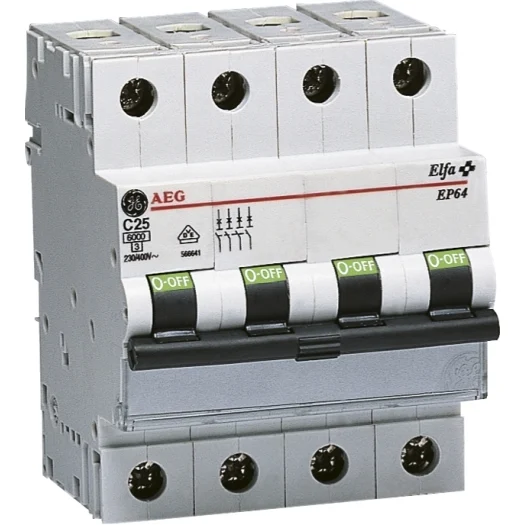 AEG Installatieautomaat B20 3P+N (krachtgroep)