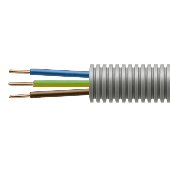 MonFlex flexbuis voorbedraad 16mm 3G2,5mm