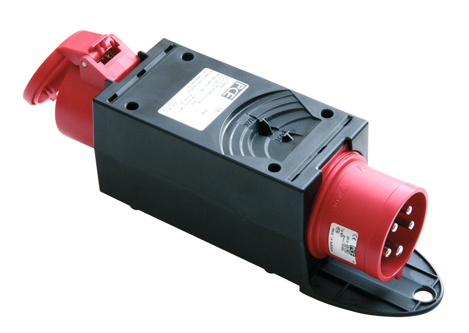 CEE-adapterstekker - faseomvormer