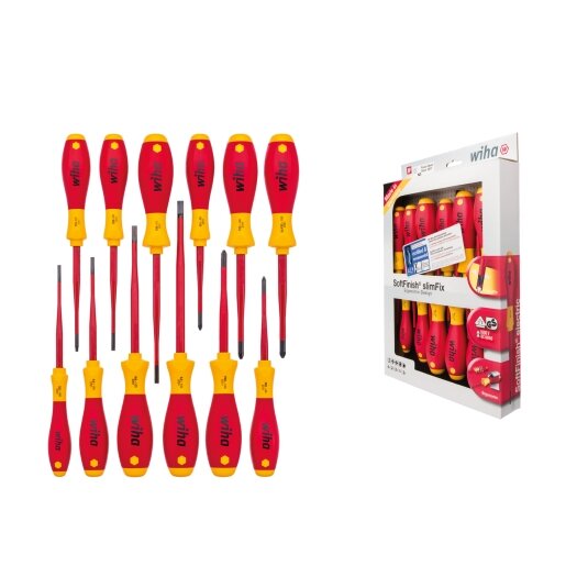 WIha 12-delige slim-schroevendraaierset