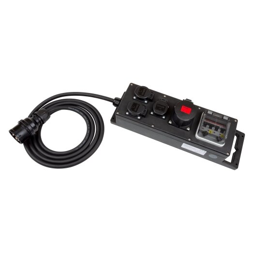 POWER X-Line S Plug & Music "Volrubber verdeler" CEE-St. met H07RN-F 5G2.5qmm